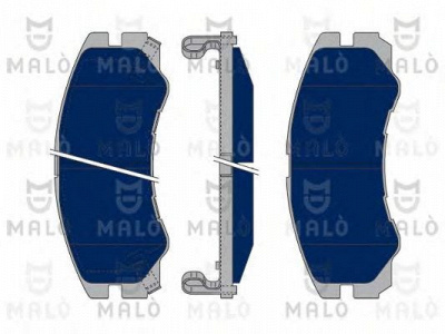 MALO 1050313 -  Комплект тормозных колодок, дисковый тормоз