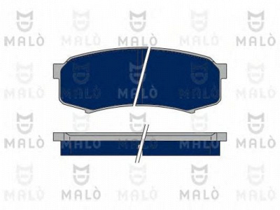 MALO 1050316 -  Комплект тормозных колодок, дисковый тормоз