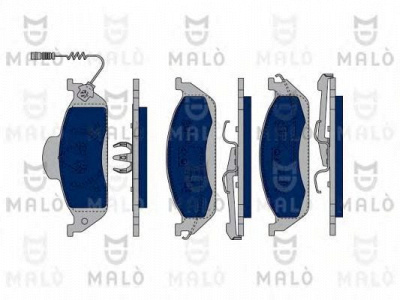 MALO 1050323 -  Комплект тормозных колодок, дисковый тормоз