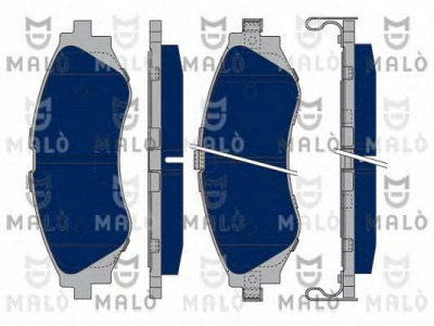 MALO 1050328 -  Комплект тормозных колодок, дисковый тормоз