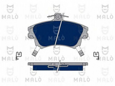 MALO 1050333 -  Комплект тормозных колодок, дисковый тормоз