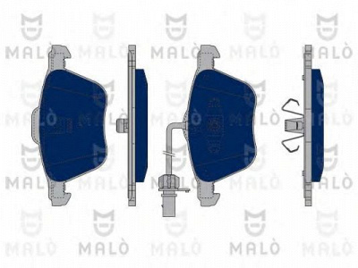 MALO 1050345 -  Комплект тормозных колодок, дисковый тормоз