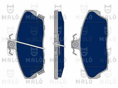 MALO 1050359 -  Комплект тормозных колодок, дисковый тормоз
