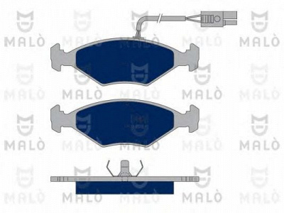 MALO 1050368 -  Комплект тормозных колодок, дисковый тормоз