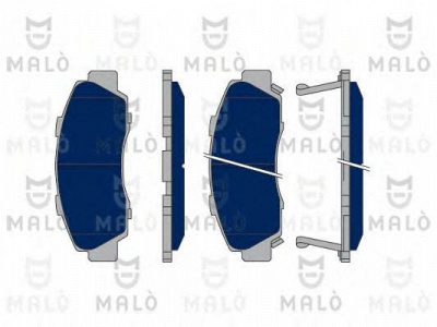 MALO 1050371 -  Комплект тормозных колодок, дисковый тормоз