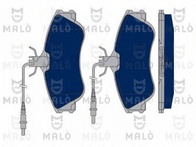 MALO 1050386 -  Комплект тормозных колодок, дисковый тормоз