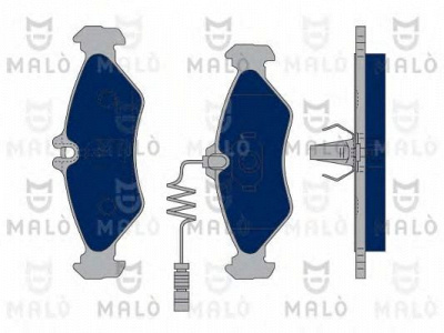 MALO 1050387 -  Комплект тормозных колодок, дисковый тормоз
