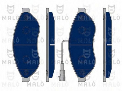 MALO 1050392 -  Комплект тормозных колодок, дисковый тормоз
