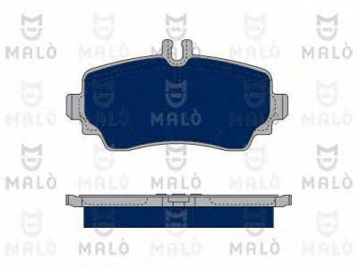 MALO 1050393 -  Комплект тормозных колодок, дисковый тормоз