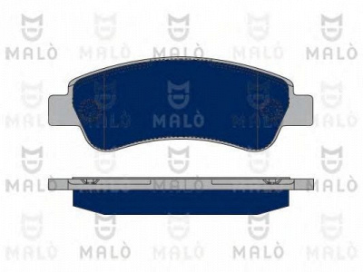 MALO 1050396 -  Комплект тормозных колодок, дисковый тормоз