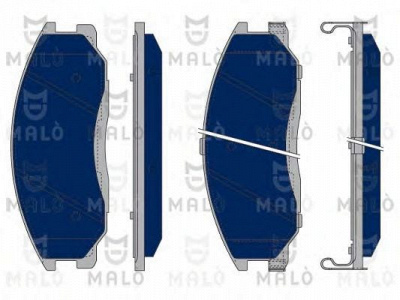 MALO 1050397 -  Комплект тормозных колодок, дисковый тормоз