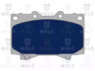 MALO 1050741 -  Комплект тормозных колодок, дисковый тормоз