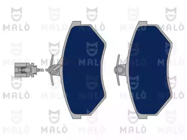 MALO 1050863 -  Комплект тормозных колодок, дисковый тормоз