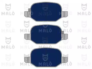 MALO 1050921 -  Комплект тормозных колодок, дисковый тормоз