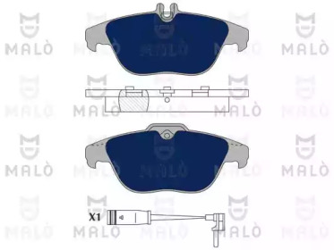 MALO 1050945 -  Комплект тормозных колодок, дисковый тормоз