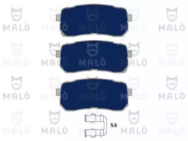 MALO 1050960 -  Комплект тормозных колодок, дисковый тормоз