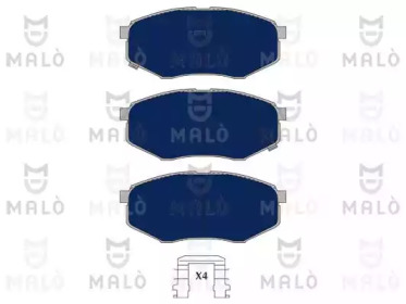 MALO 1050965 -  Комплект тормозных колодок, дисковый тормоз