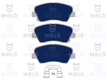 MALO 1050969 -  Комплект тормозных колодок, дисковый тормоз