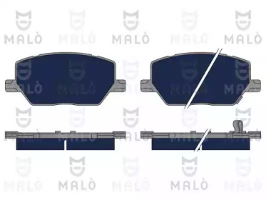 MALO 1051000 -  Комплект тормозных колодок, дисковый тормоз