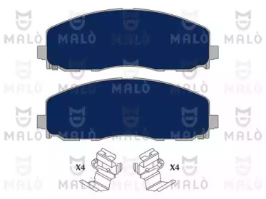 MALO 1051075 -  Комплект тормозных колодок, дисковый тормоз
