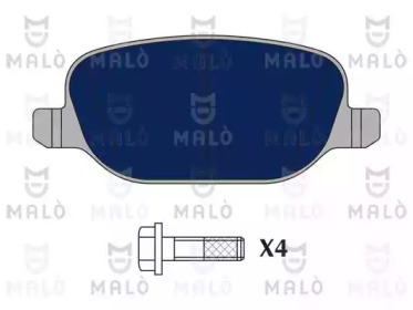MALO 1051096 -  Комплект тормозных колодок, дисковый тормоз