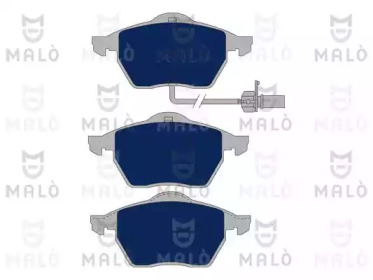 MALO 1051133 -  Комплект тормозных колодок, дисковый тормоз