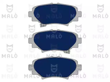 MALO 1051143 -  Комплект тормозных колодок, дисковый тормоз