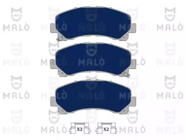 MALO 1051154 -  Комплект тормозных колодок, дисковый тормоз
