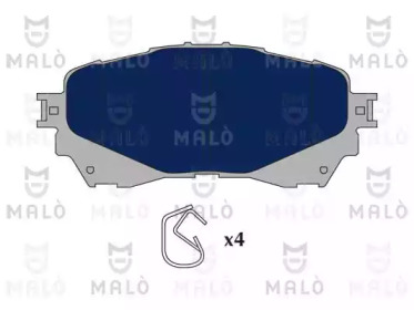 MALO 1051164 -  Комплект тормозных колодок, дисковый тормоз