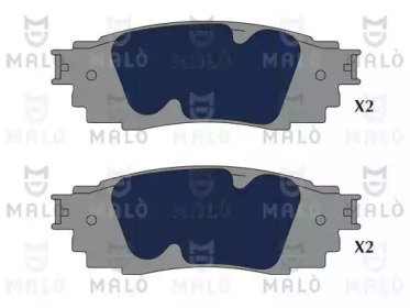 MALO 1051190 -  Комплект тормозных колодок, дисковый тормоз