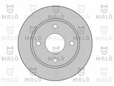 MALO 1110012 -  Тормозной диск