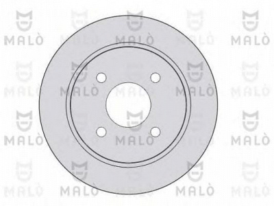 MALO 1110015 -  Тормозной диск
