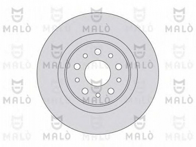 MALO 1110050 -  Тормозной диск