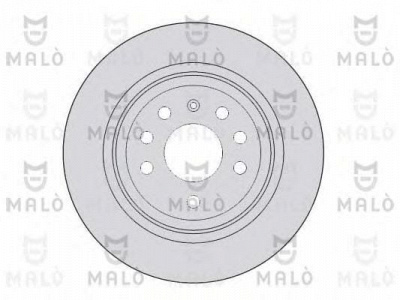 MALO 1110078 -  Тормозной диск