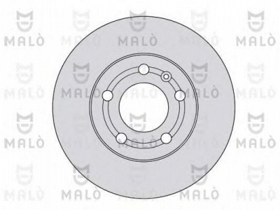 MALO 1110163 -  Тормозной диск