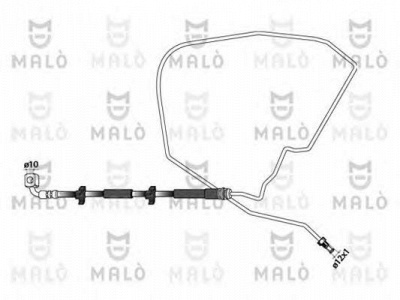 MALO 81048 -  Тормозной шланг