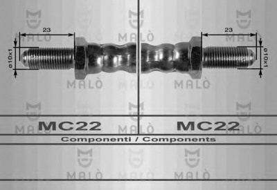 MALO 8200 -  Тормозной шланг