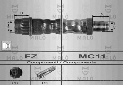 MALO 8485 -  Тормозной шланг