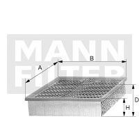 MANN c26771 - Воздушный фильтр