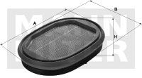 MANN cf25501 -  Фильтр добавочного воздуха