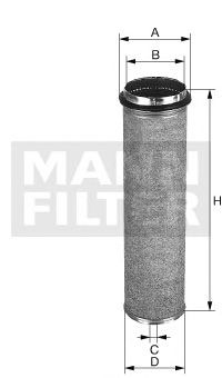 MANN cf700 -  Фильтр добавочного воздуха