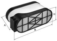 MANN cp33540 -  Воздушный фильтр