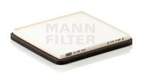 MANN cu20010 -  Фильтр воздуха в салоне