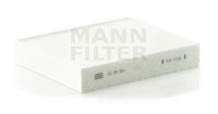 MANN cu25001 -  Фильтр воздуха в салоне