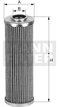 MANN h61 -  Фильтр, Гидравлическая система привода рабочего оборудования
