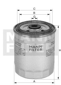 MANN sp30082x -  Топливный фильтр