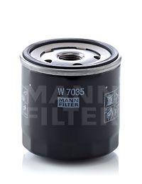 MANN w7035 -  Фильтр масляный двигателя