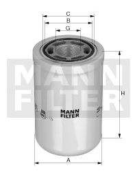MANN wh9807 -  Фильтр, Гидравлическая система привода рабочего оборудования