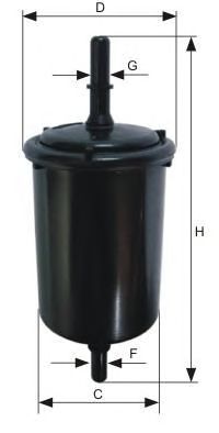 MANN wk7124 -  Фильтр топливный