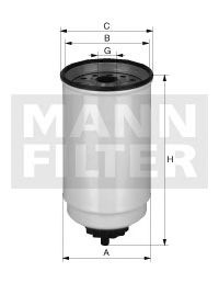 MANN wk9041x -  Топливный фильтр